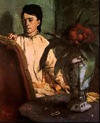 Seated Woman Edgar Degas